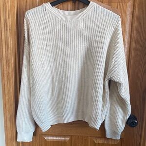 Sonoma cream Crew Neck Sweater